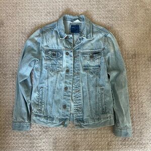 Never worn mens size S denim jacket